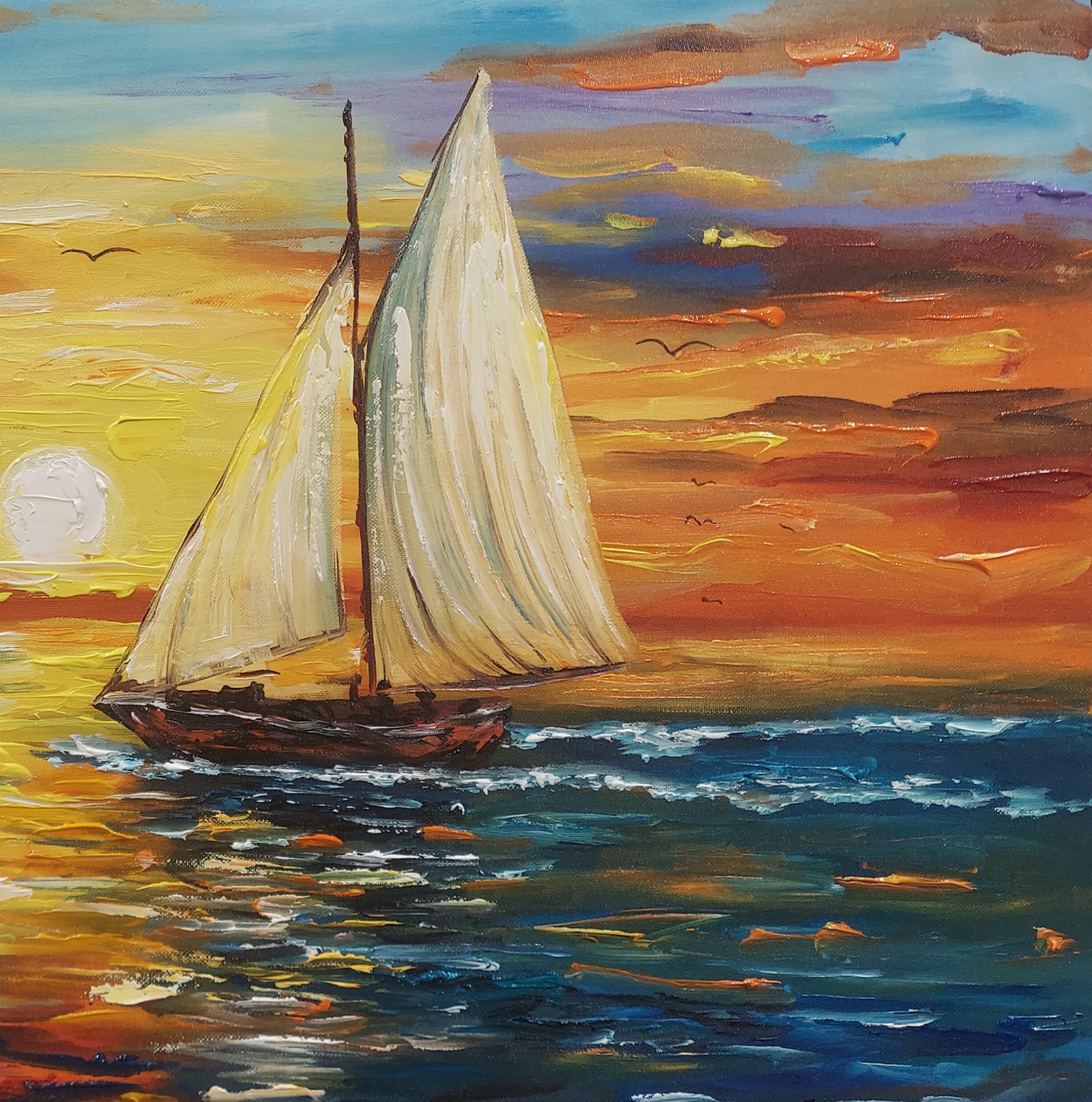 Sails at Golden Hour