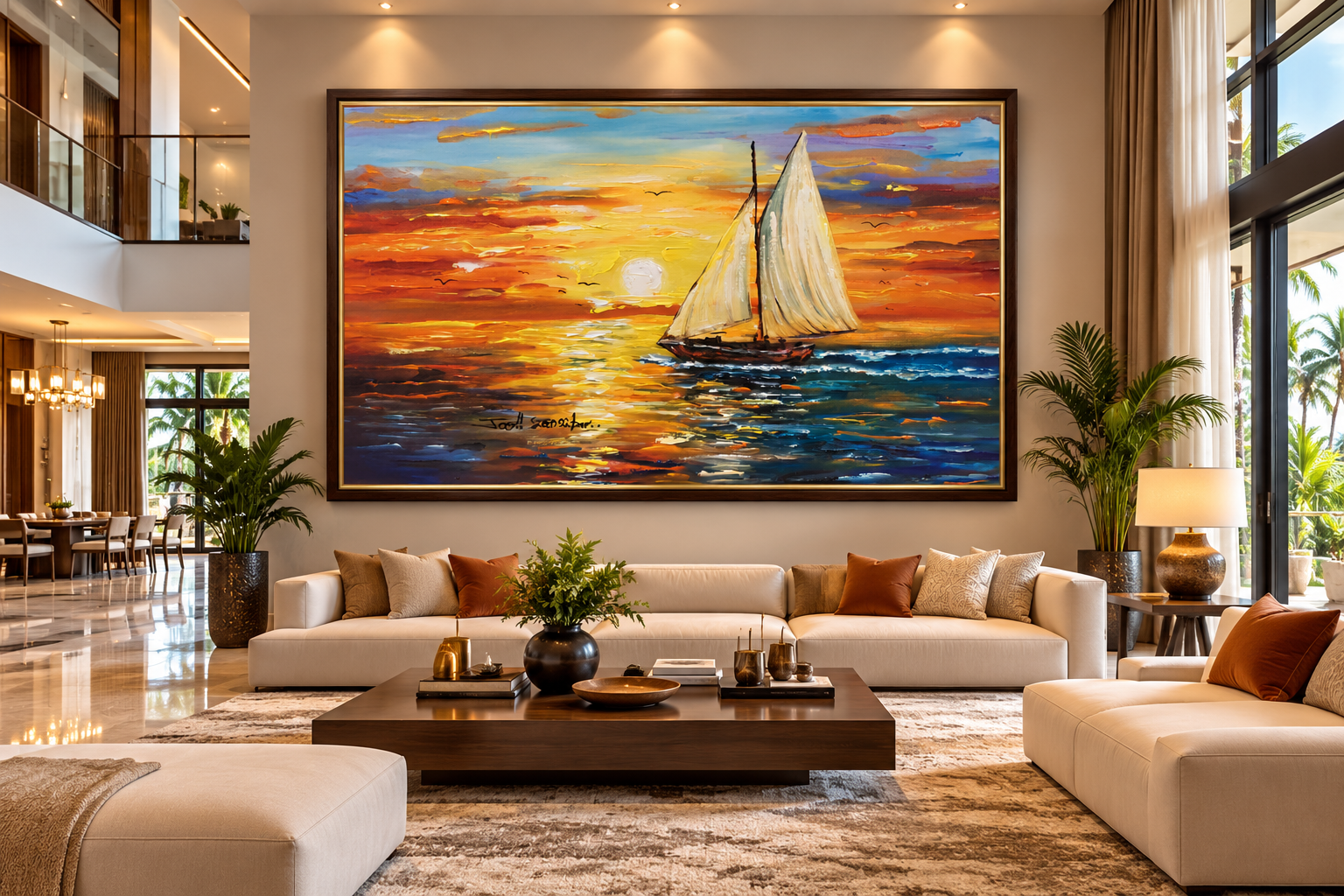 Sails at Golden Hour